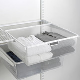 elfa 40 Gliding Mesh Drawer Kit 4 Pack - White