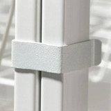 elfa White Frame Connectors (Set of 4)