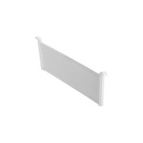 elfa 40 Gliding Mesh Drawer Divider H80mm 2-Piece - White
