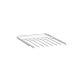 elfa 40 Gliding Pant Rack 6 Prong W449mm - White