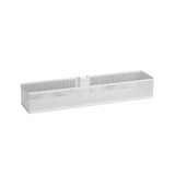 elfa Utility Door and Wall Rack Mesh Basket Medium - White