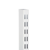 Elfa White Freestanding Upright 2124mm