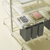 elfa 40 Wire Shelf 607mm Width - White