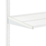 elfa 40 Wire Shelf 1212mm Width - White