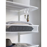 elfa 40 Wire Shelf Basket 607mm Width - White