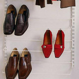 elfa White Single Shoe Rack W598mm