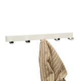 elfa White Bracket with 5 Hooks