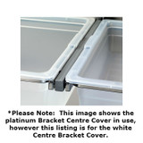 elfa 40 Bracket Click-In Cover Centre - White