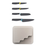 Joseph Joseph DoorStore 4-Piece Knife set with Case