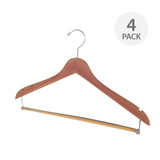 Cedar Fresh 4 Pack of Cedar Hangers with Lock Bar