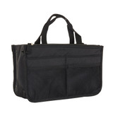 Agva Handbag Insert Organiser - Black