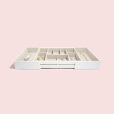 Stackers Jewellery Expandable Drawer Slider Large - White