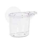 iDesign Classic Suction Toothbrush Centre