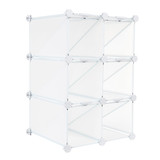 Howards 6 Cube Shoe Grid - For 12 Pairs
