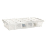 Howards Easi Store 6 Compartment Shoe Underbed Box With Wheels