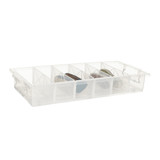 Howards Easi Store 6 Compartment Shoe Underbed Box With Wheels