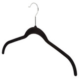 Howards Flocked Hanger 5 Pack - Black