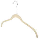 Howards Flocked Hanger 20 Pack - Cream