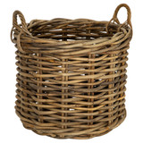Rattan Rounded Log Basket - Extra Large
