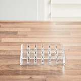 Howards Acrylic Lipstick Organiser 18 Compartments