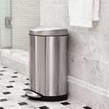 simplehuman 10L Semi Round Step Bin