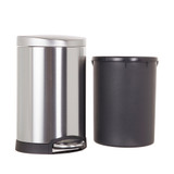 simplehuman Semi-Round Step Bin 6L