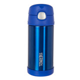 Thermos Funtainer Vacuum Insulated Water Bottle 355ml- Blue