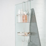 Stainless Steel Over the Door Shower Caddy