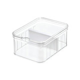 iDesign Crisp Fridge & Pantry Divided Container - Small