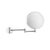 LED 5x Magnification Wall Mounted Makeup Mirror