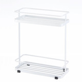 Yamazaki Two-Tier Tower Shower Caddy Rack- White