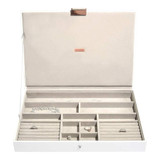 Stackers Supersize Jewellery Box with Lid - White