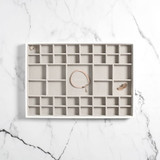 Stackers Supersize Trinket & Ring Jewellery Box Layer - White