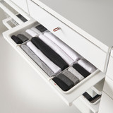 elfa 40 Decor Gliding Drawer Frame Front W600 - White