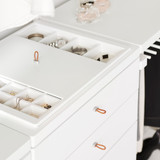 elfa 40 Decor Gliding Drawer Front W600mm x H122mm - White