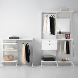 elfa 40 Decor Gliding Drawer Front W600mm x H122mm - White