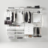 elfa 40 Decor Gliding Drawer Front W600mm x H122mm - White