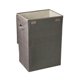 Howards Textured Fabric Laundry Hamper - Taupe