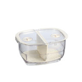 Felli Duo Fresh Keeper 1.8L Fridge Storage Container