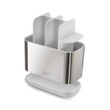 Joseph Joseph Stainless Steel EasyStore Toothbrush Holder Large - Silver