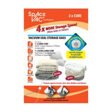 Space Vac Cube Large & Extra Large Vacuum Storage Bags - 2 Pack