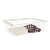 elfa 40 Gliding Wire Drawer W605mm x H185mm - White