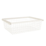 elfa 40 Gliding Wire Drawer W605mm x H185mm - White