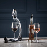 Avanti Deluxe Wine Aerator Set with Stand
