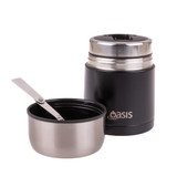 Oasis Stainless Steel Insulated Food Jar with Spoon 800ml