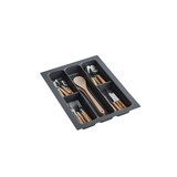 Howards 3 Compartment Cutlery Tray 35cm - Grey