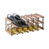 Howards Rustic Mahogany Timber Wine Rack 6x2 (18 Bottle)