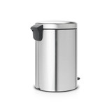 brabantia NewIcon Pedal Bin 20L Fingerprint Proof Matte Steel