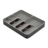 Joseph Joseph DrawerStore Expanding Gadget, Utensil & Cutlery Tray - Grey