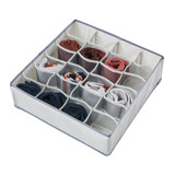 Howards Flexible 24 Compartment Drawer Organiser - Grey